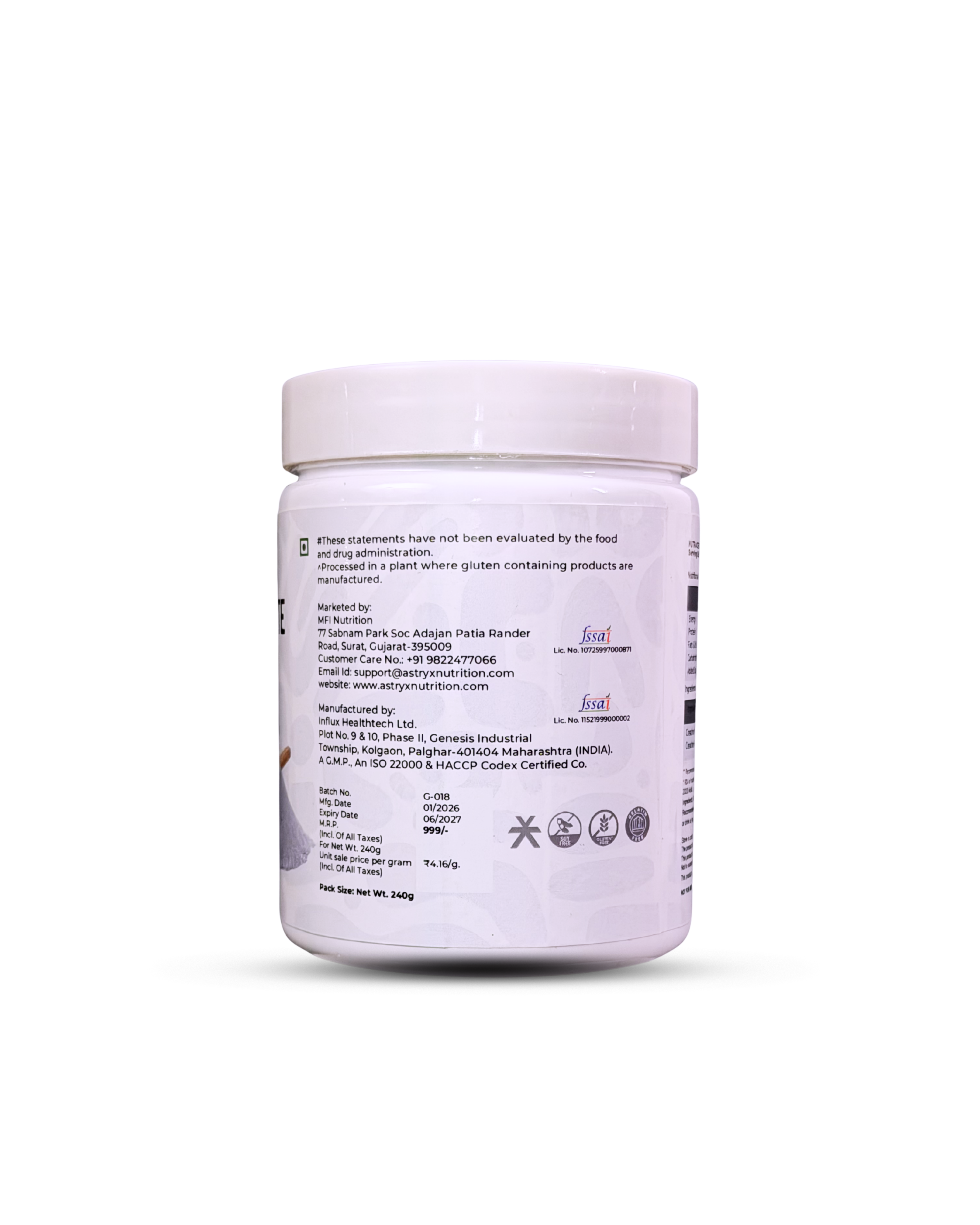 Astryx Creatine Complex (Monohydrate + HCl)