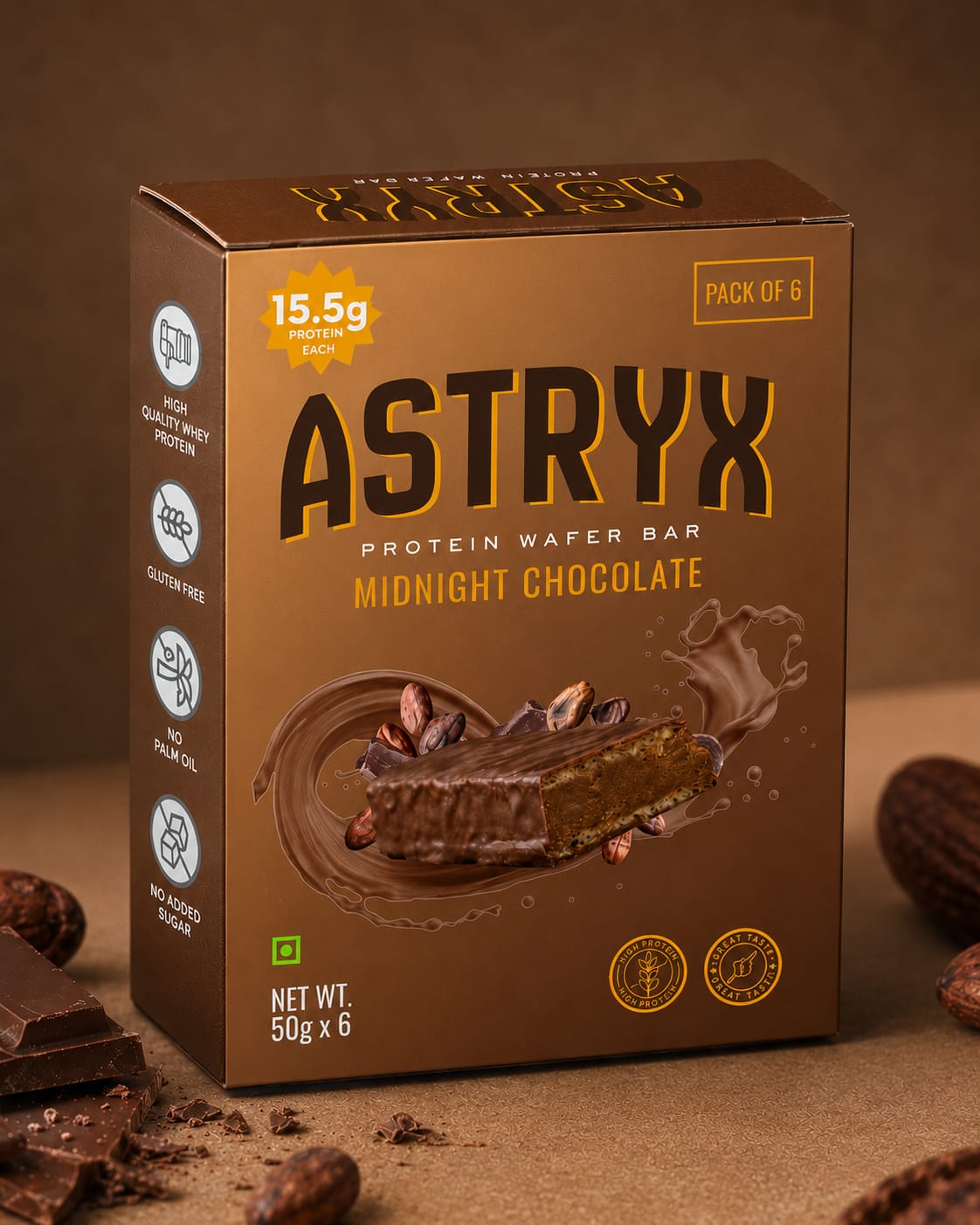 Protein Wafer Pack of 12